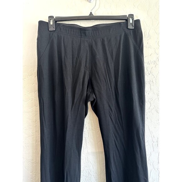 Chico's Black Pull On Woman's Trousers Size 2 minimal stretch office - Picture 10 of 16